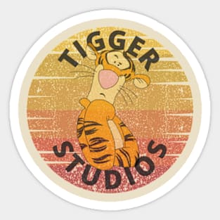 Tigger Themed Design Sticker